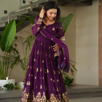 Anarkali Collection "Katalya" - Mauve