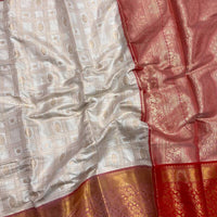 Sari Collection "PRACHI" Blanc
