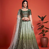 Lehenga collection "SUBLIME" Vert