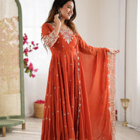 Anarkali Collection "Indrya" - Orange