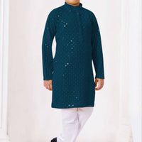 Kurta "Boys" Bleu paon