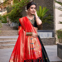 Lehenga collection "Mirudha" - Noir