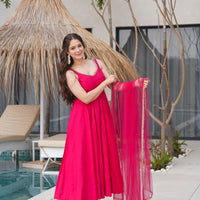 Anarkali Collection "SaÏda" - Rose