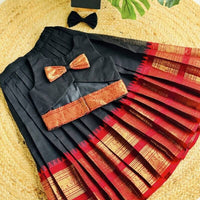 Lehenga Fille collection "Vineshka" Noir