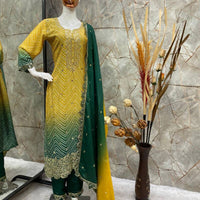 Collection "Karvara" - Jaune/vert