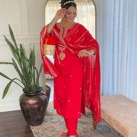 Punjabi Collection "Deepika" - Rouge