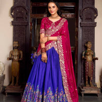 Lehenga collection "Yashoda" - Violet