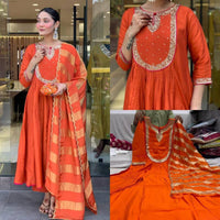 Punjabi Collection "Preetam" - Orange