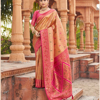 Sari "Shubharambh" - Orange
