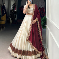 Lehenga collection "Pranavi" - Blanc