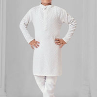 Kurta "Boys" Blanc