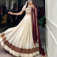 Lehenga collection "Pranavi" - Blanc