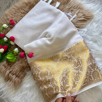 Sari en coton de soie "Assam"