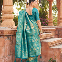 Sari "Shubharambh" - Bleu