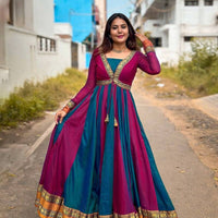 Robe Collection "Surya" Bleu