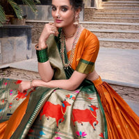 Lehenga collection "Mirudha" - Orange