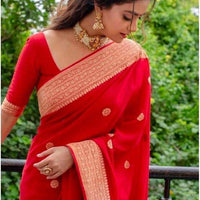 Saris "Tendance mix" rouge 1