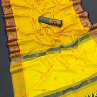 Sari "Rohini" Jaune