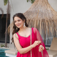 Anarkali Collection "SaÏda" - Rose