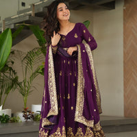 Anarkali Collection "Katalya" - Mauve