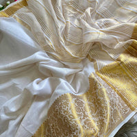 Sari en coton de soie "Assam"