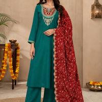 Punjabi "Neeta" - Vert océan