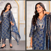 Punjabi "Gori" - Bleu marine