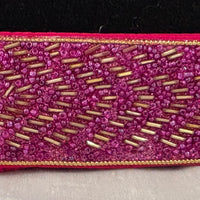 Ceinture sari rose