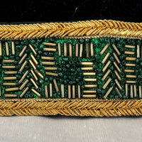 Ceinture sari vert
