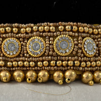 Ceinture sari doré motif 1