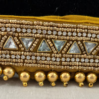 Ceinture sari doré motif 2