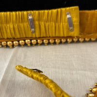 Ceinture sari doré design 1