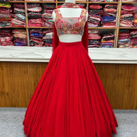 Lehenga collection "Roukmani" - Rouge