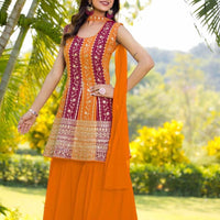 Punjabi Collection "Sanaya" - Orange