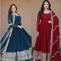 Anarkali/Robe Collection "Kovila" - 2 coloris