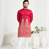 Kurta "Rama" - Rouge