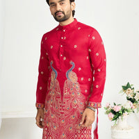 Kurta "Rama" - Rouge