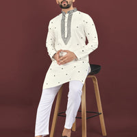 Kurta "Kumaran" - Blanc