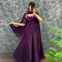Anarkali "Kalki" - Prune