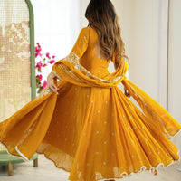 Anarkali Collection "Indrya" - Jaune
