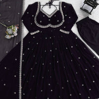 Anarkali Collection "Ladjily" - Noir