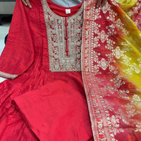 Anarkali/Robe Collection "Akshara 2 Anarkali" - Rouge