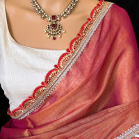 Sari "Shamila" - Rose