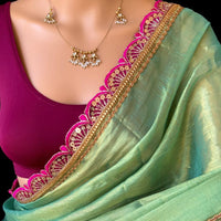 Sari "Shamila" - Vert