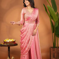 Anarkali Collection "Meenakari" - Rose