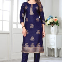 Punjabi "Shloka" - Bleu foncé