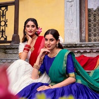 Lehenga collection "Harvani" - Blanc