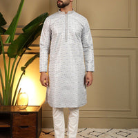Kurta "Chudidar" - Gris