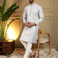 Kurta "Chudidar" - Gris