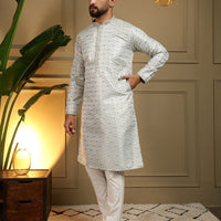 Kurta "Chudidar" - Bleu